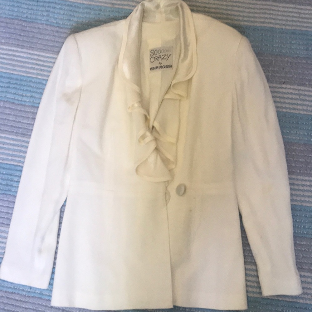 Vintage silk blazer